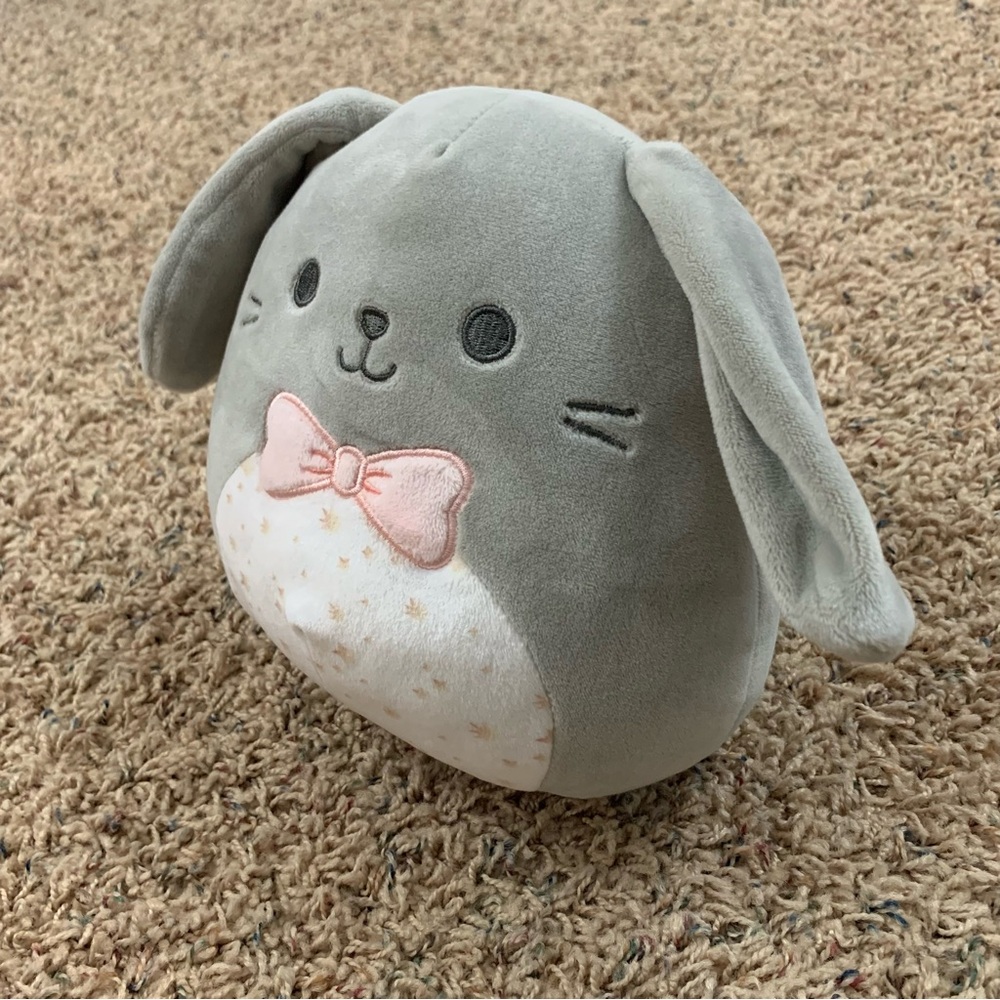 Squishmallows Blake the Bunny with Bowtie Plush - Picture 3 of 5